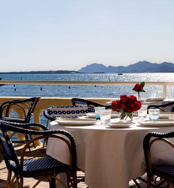 Restaurant Juan-Les-Pins · Hôtel Belles Rives